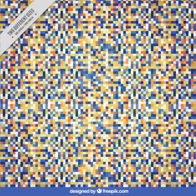 Vetor grátis fundo abstrato de pixels coloridos