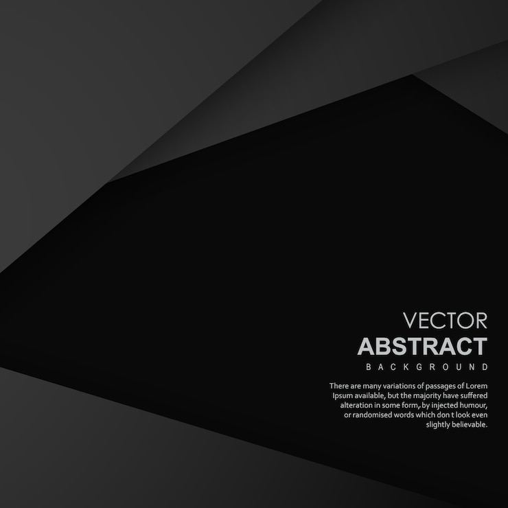 Vetor grátis fundo abstrato de vetor preto