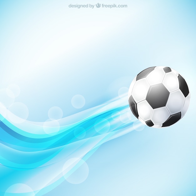 Fundo abstrato do futebol