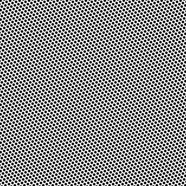 Vetor grátis fundo abstrato do ponto isolado no branco. vetor