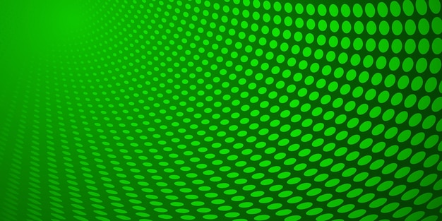 Fundo abstrato feito de pontos de meio-tom em cores verdes