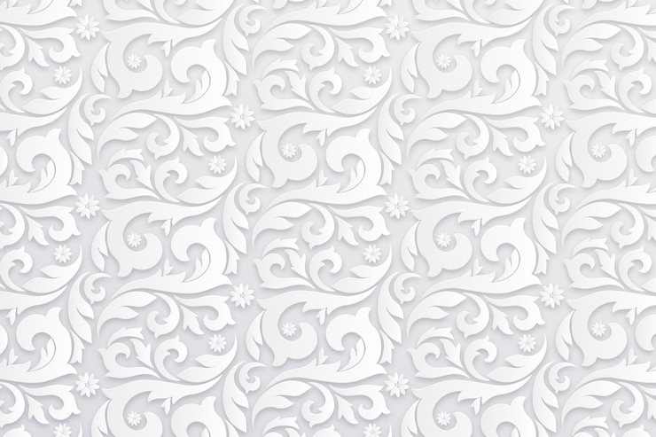 Vetor grátis fundo abstrato flores ornamentais