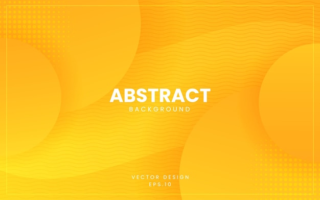 Vetor grátis fundo abstrato fluido dinâmico vetor de estilo 3d de cor laranja