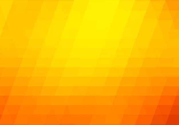 Fundo abstrato formas geométricas laranja e amarelo