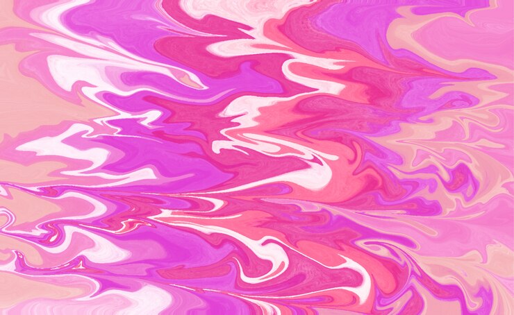Vetor grátis fundo abstrato formas rosa líquido