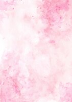 Vetor grátis fundo abstrato rosa suave com aquarela