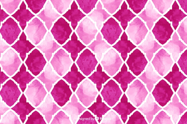 Fundo aquarela de mosaico