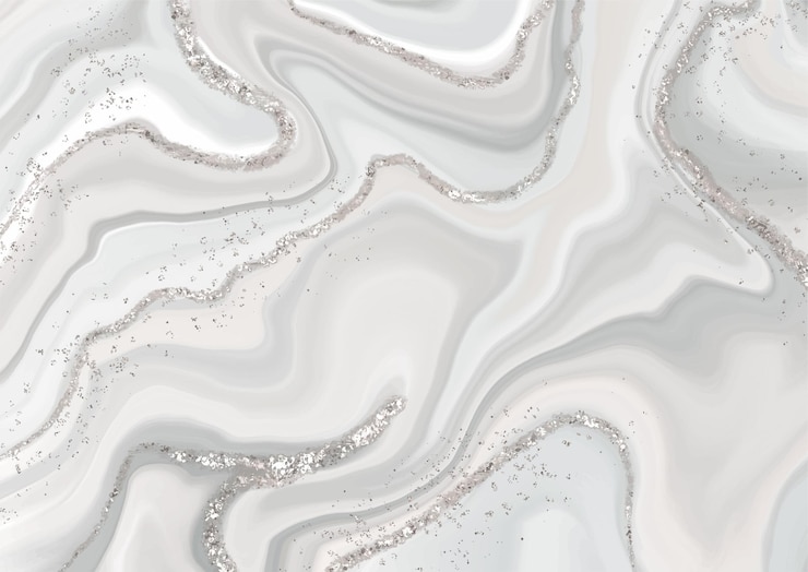 Vetor grátis fundo aquarela pintado à mão com glitter prata