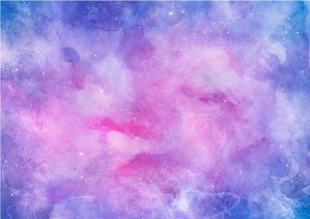 Fundo aquarela roxo e rosa