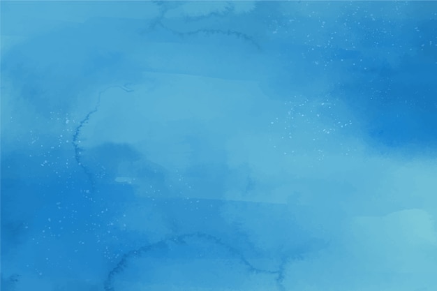 Fundo azul aquarela