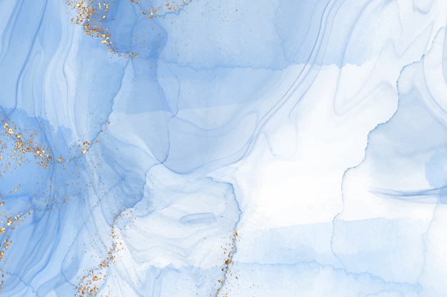 fundo azul aquarela