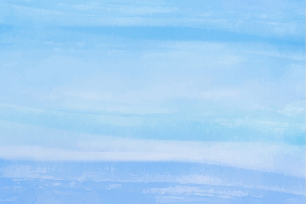 Vetor grátis fundo azul aquarela