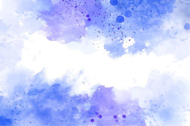 fundo azul aquarela