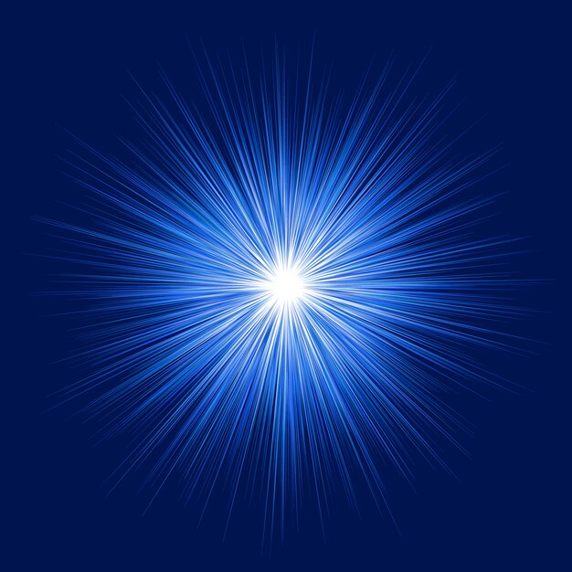 Fundo azul brilhante