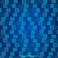 Vetor grátis fundo azul com formas geométricas divertidas