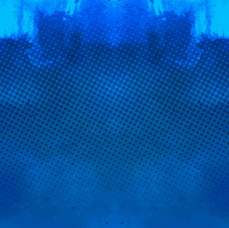 fundo azul da aguarela