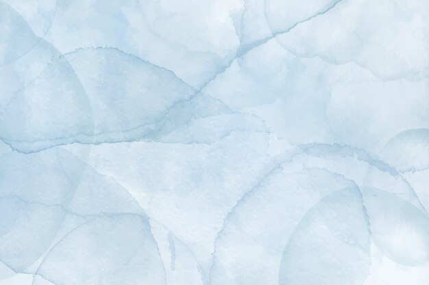 Fundo azul de aquarela