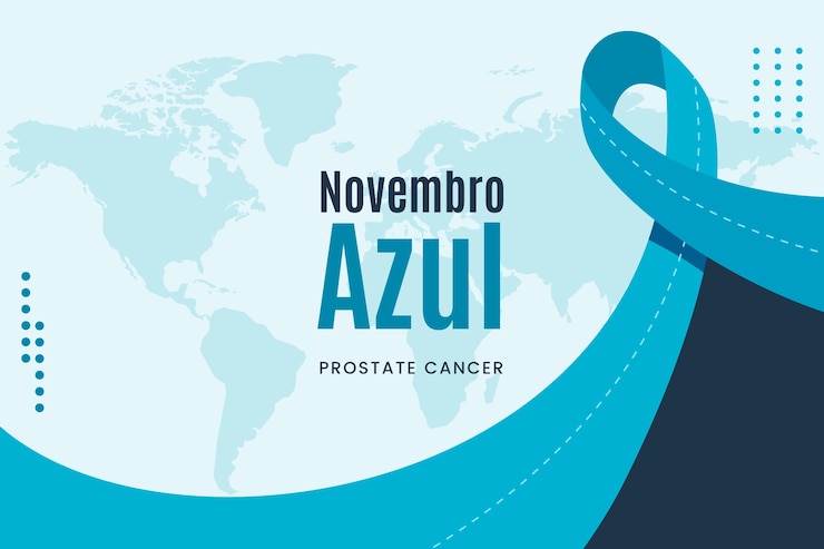 Vetor grátis fundo azul liso de novembro em espanhol