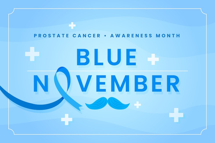 Vetor grátis fundo azul liso de novembro em espanhol