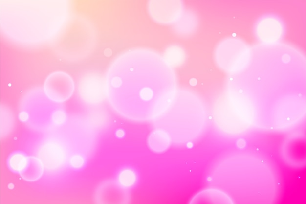 Fundo Bokeh com partículas