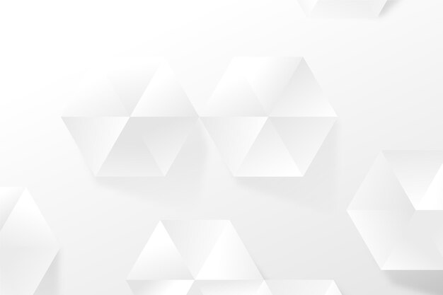 Fundo branco monocromático de estilo de papel