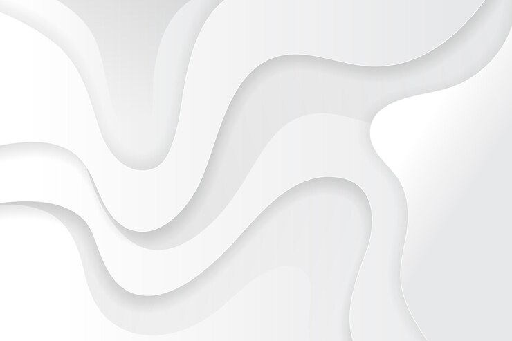Vetor grátis fundo branco monocromático de estilo de papel