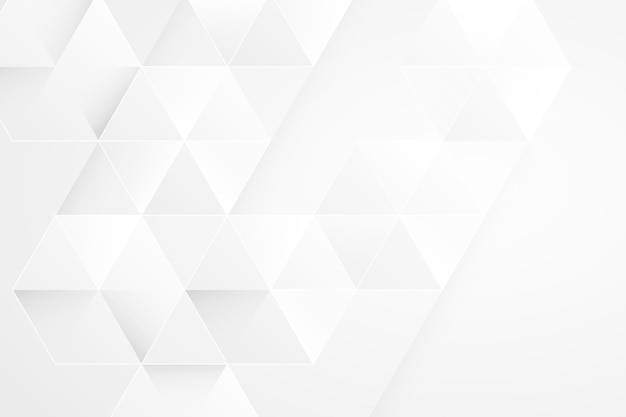 Fundo branco monocromático de estilo de papel