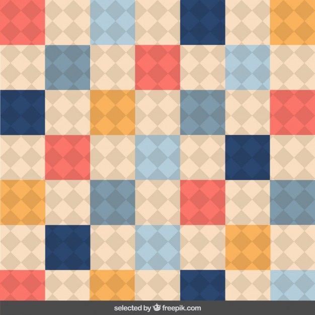 Fundo checkered bonito