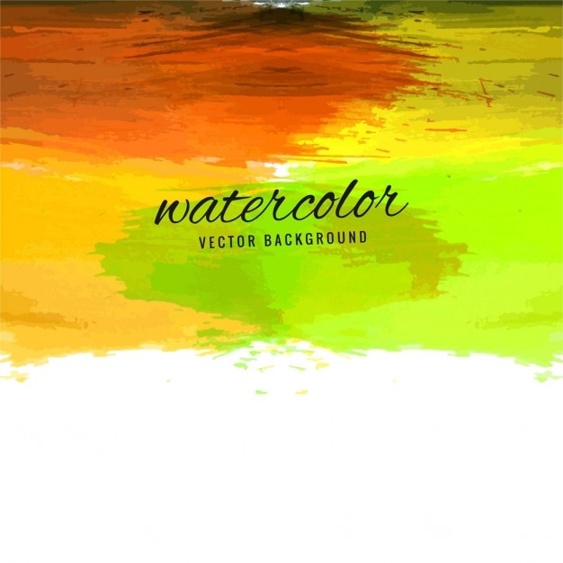 Vetor grátis fundo colorido da aguarela