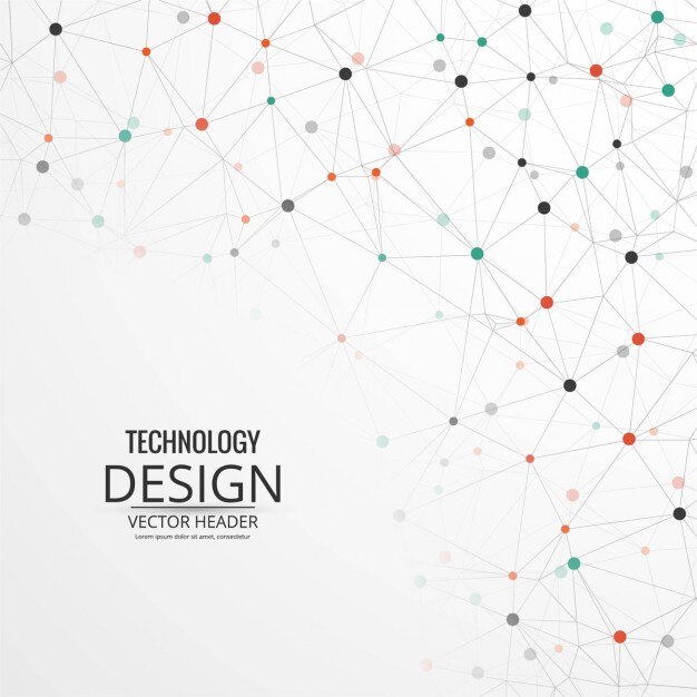 Vetor grátis fundo colorido da tecnologia
