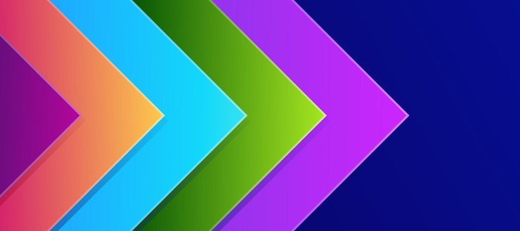 Vetor grátis fundo colorido de camadas sobrepostas modernas