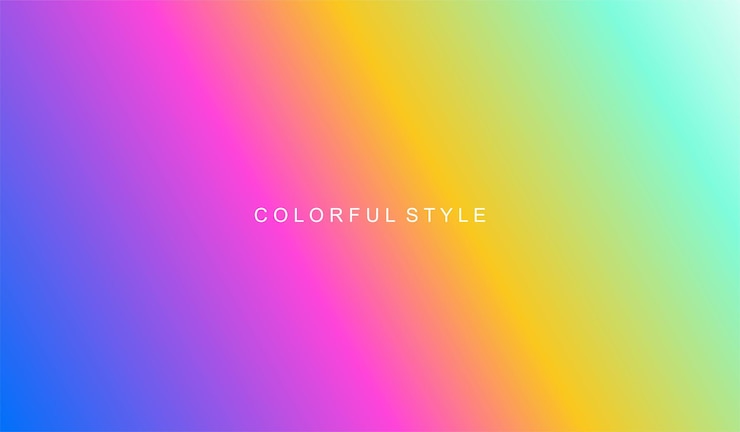 Vetor grátis fundo colorido estilo minimalista moderno