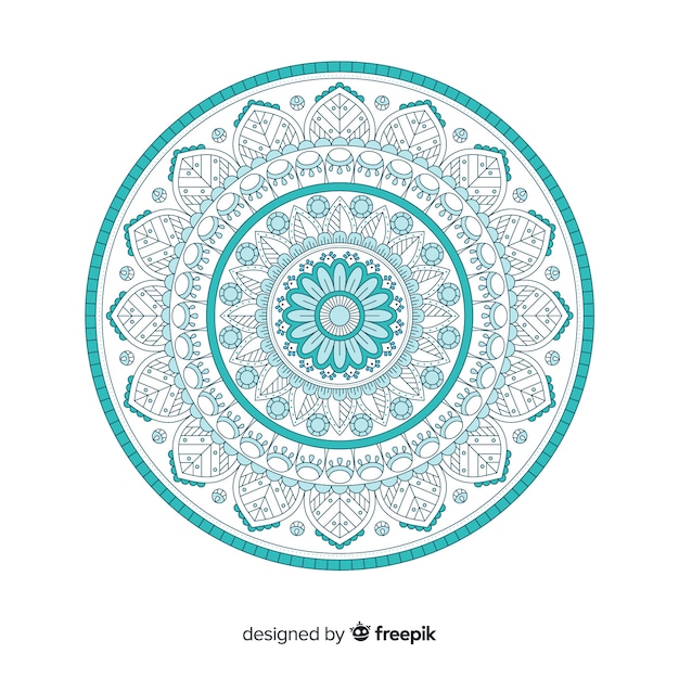 Fundo colorido mandala