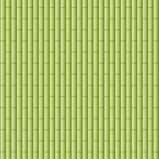 Fundo com madeiras de bambu verde