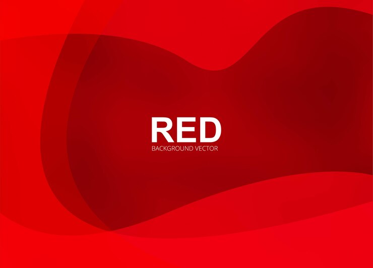 Vetor grátis fundo criativo ondulado vermelho elegante