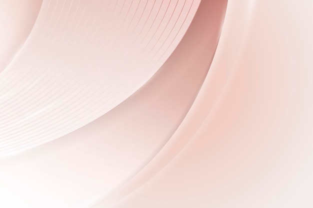 Fundo curvo abstrato rosa suave