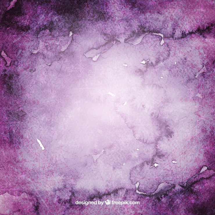 Vetor grátis fundo da aguarela abstrato roxo