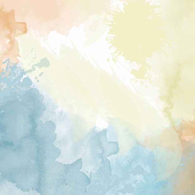 fundo da aguarela pastel