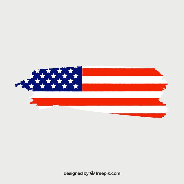 Fundo da bandeira americana