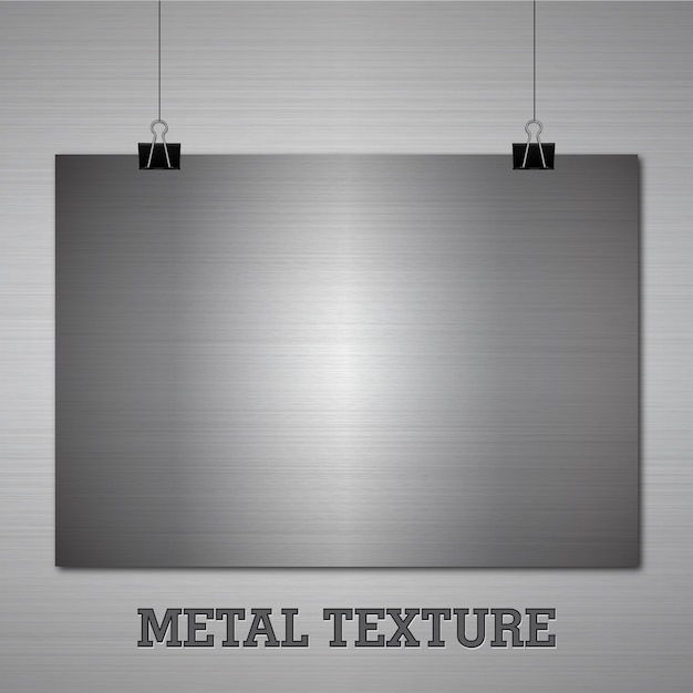 Vetor grátis fundo da textura do metal