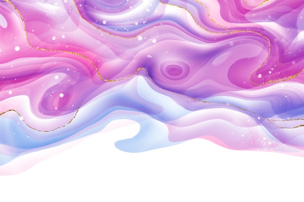 Fundo de aquarela de tinta a álcool