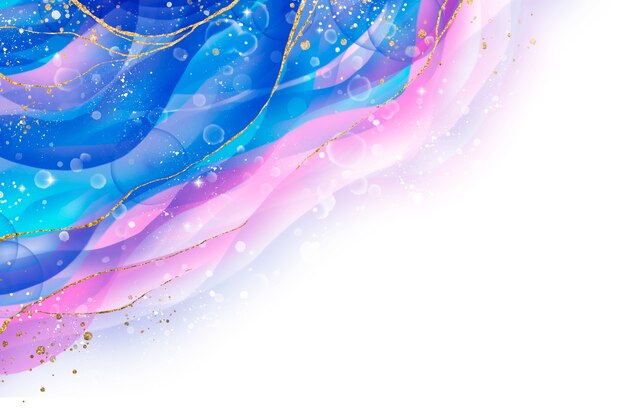 Fundo de aquarela de tinta a álcool
