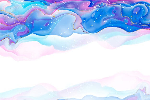 Fundo de aquarela de tinta a álcool