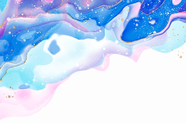 Fundo de aquarela de tinta a álcool