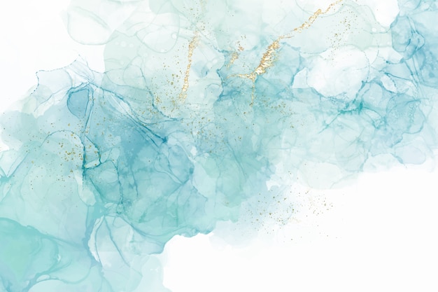 Fundo de aquarela de tinta a álcool
