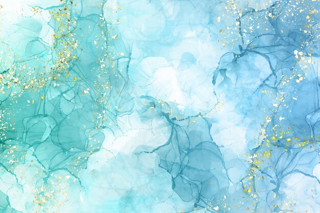 Fundo de aquarela de tinta a álcool