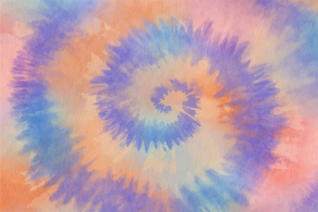 Vetor grátis fundo de aquarela tie dye