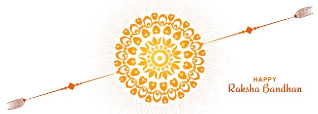 Fundo de banner de cartão de celebração do festival Raksha bandhan