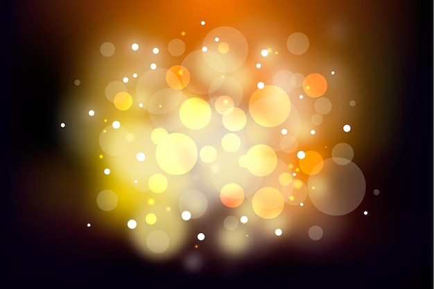 Fundo de bokeh realista