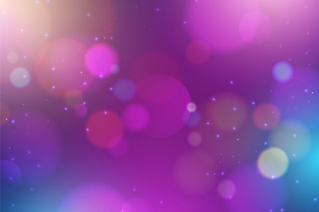 Fundo de bokeh realista